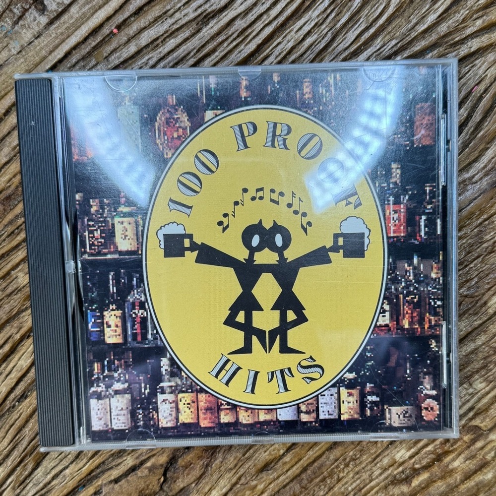 K-Tel 100 Proof Hits CD 1990 Various Artists 852-2 Tequila Pina Colada Song